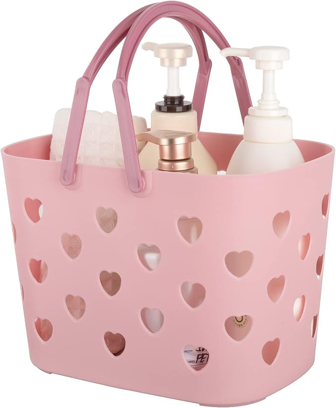 Anyoifax Portable Shower Caddy Tote Plastic Storage Basket by Anyoifax