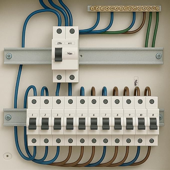 660 Pcs Decal Circuit Breaker Box Labels, Transparent Switches Identification - Image 6