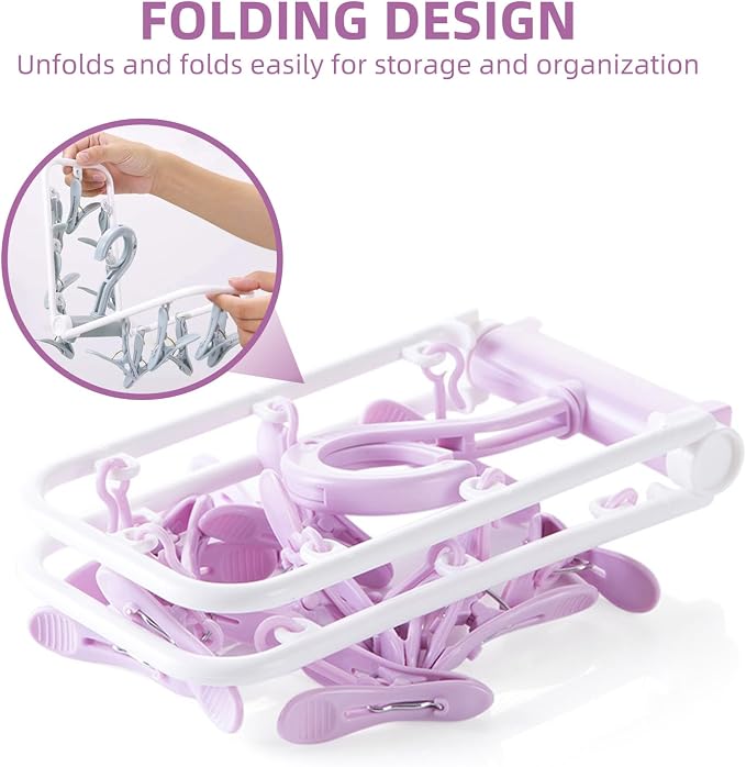 2 Pack Clothes Drying Rack, Laundry Drying Rack - Image 3