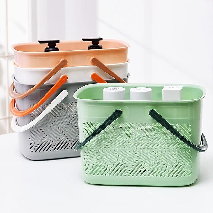 Bathroom Caddy Organizer Plastic Toiletries Basket - Image 5