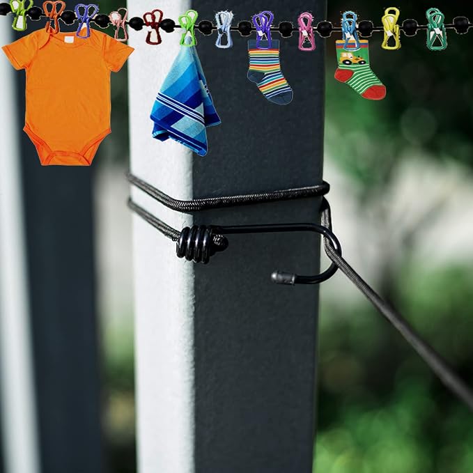 2 Pack Portable Clothesline - Image 5