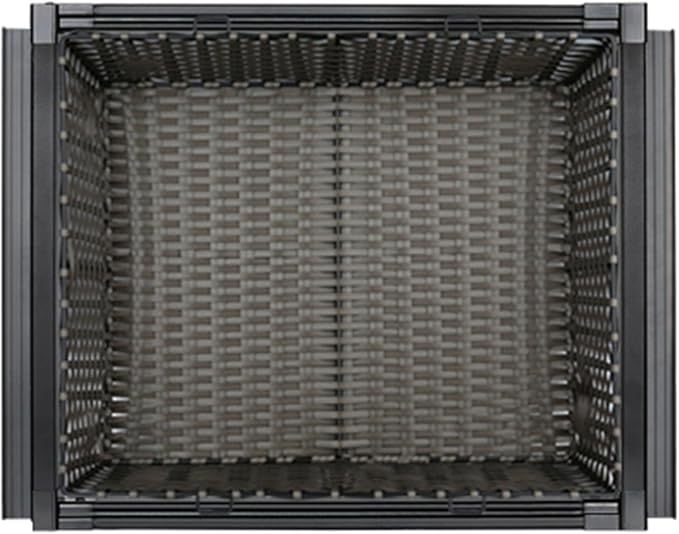 Pull Out Drawer Organizer Containers, Basket Storage Rack by ZFUCMAYL