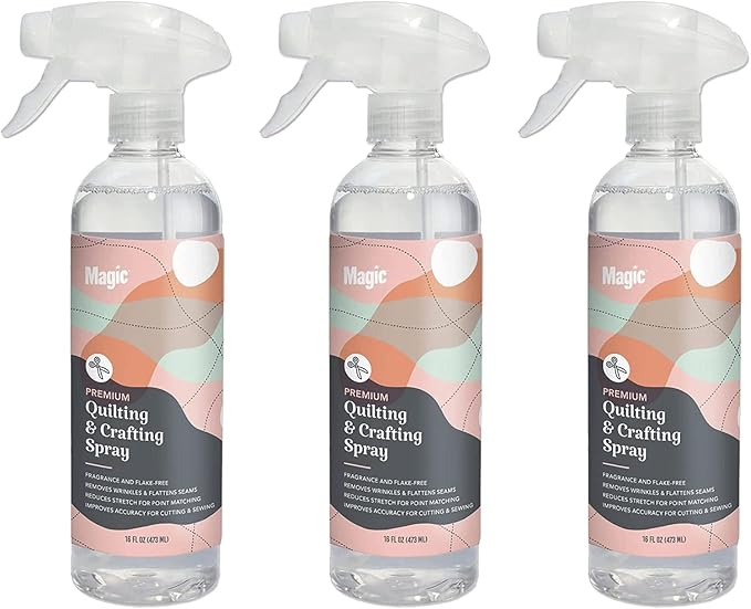 MAGIC Premium Quilting & Crafting Spray Bottle – Fabric Spray by Magic
