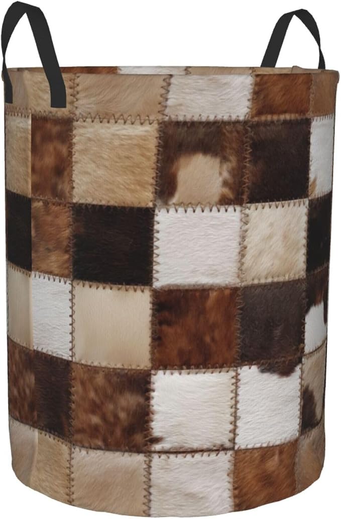 Cow Laundry Basket Storage Bin Foldable Laundry Hamper Clothes Storage Bucket - Image 2