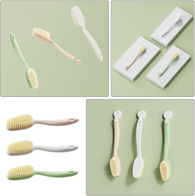 Baluue 3pcs Soft Bristle Shoe Brush Set - Image 6