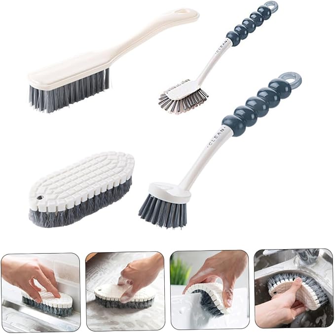 PartyKindom 4pcs Flexible Cleaning Brush Set - Image 6