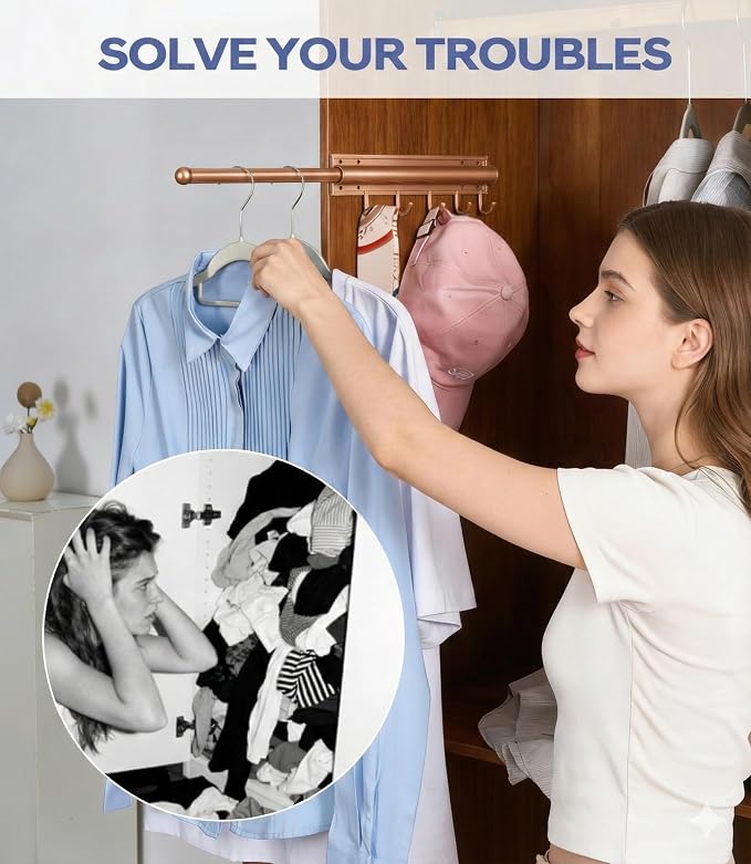 Valet Rod for Closet Pull Out - Image 5