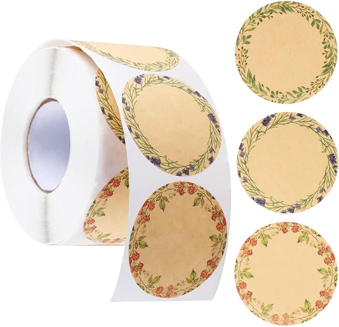 500PCS Canning Label Stickers for Jars and Lids, 2Inch Round Jars Labels for by Unknown