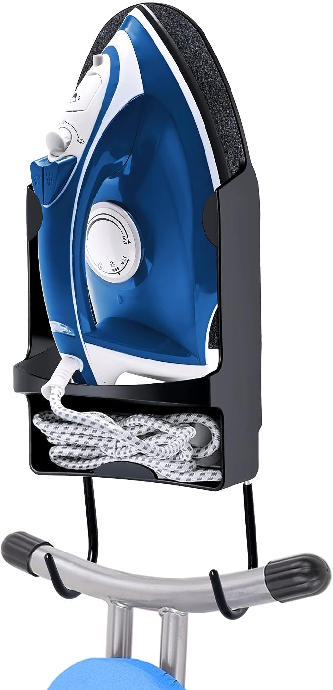 Wall Mount Steam Iron Holder Ironing Board Hanger Household Laundry Wall Mount by Unknown