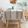Pahajim Striped Tablecloth Rectangle by Pahajim