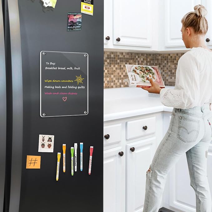WALGLASS Fridge Acrylic Board, Dry Erase Board - Image 7