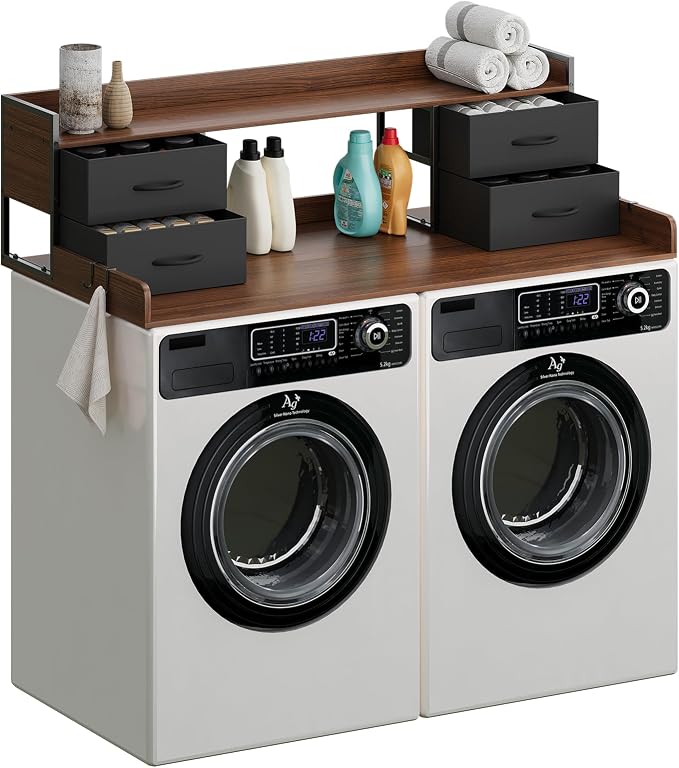 3-Tier Washer and Dryer Countertop by PulseFay