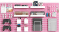 Pegboard Combination Kit, Wall Mounted Storage Set by MULSAME