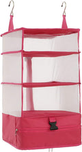 ELEZAY Hanging Packing Cubes Portable Travel Closet Collapsible Compression by ELEZAY