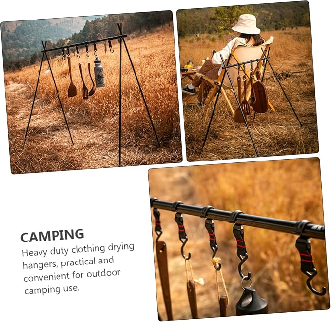 Camping Hook Portable for Hooks Camping Accessory Hanger Awning Hook Hangers - Image 7