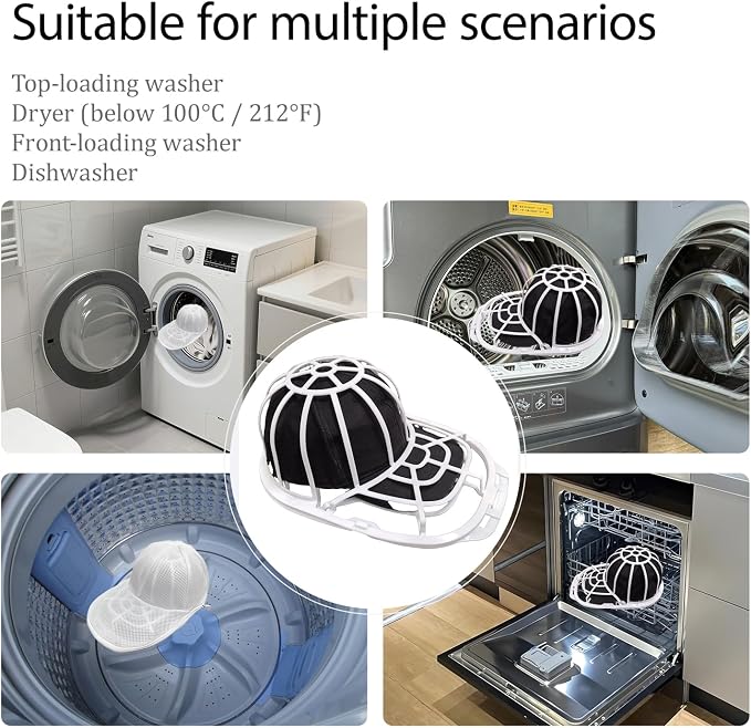 hat washer cage for washing machine, dishwasher and dryer - Image 4