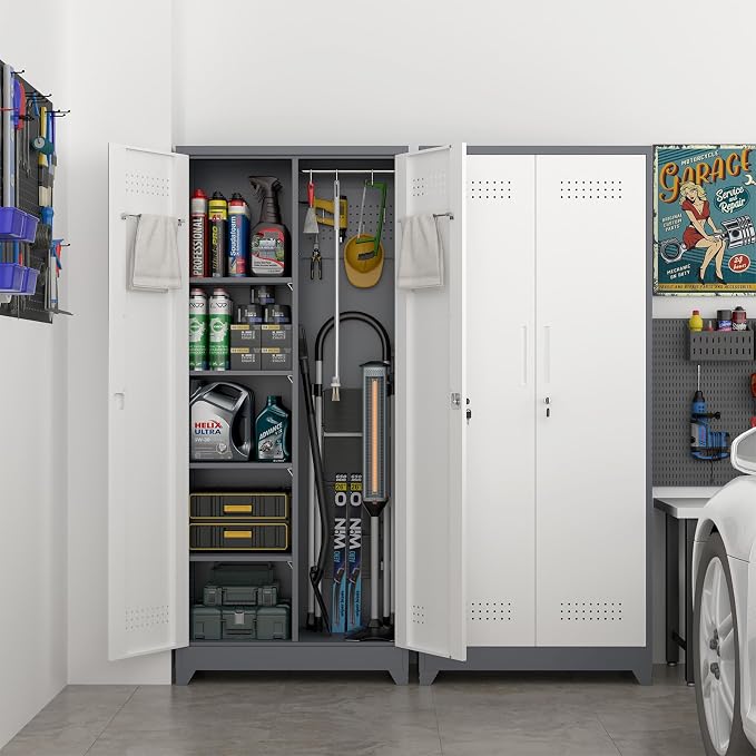 Metal Garage Storage Cabinet - Image 7