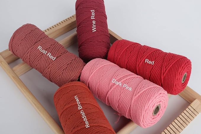 NOANTA Natural Macrame Cord 3mm x 328Yards, Cotton Cord - Image 6