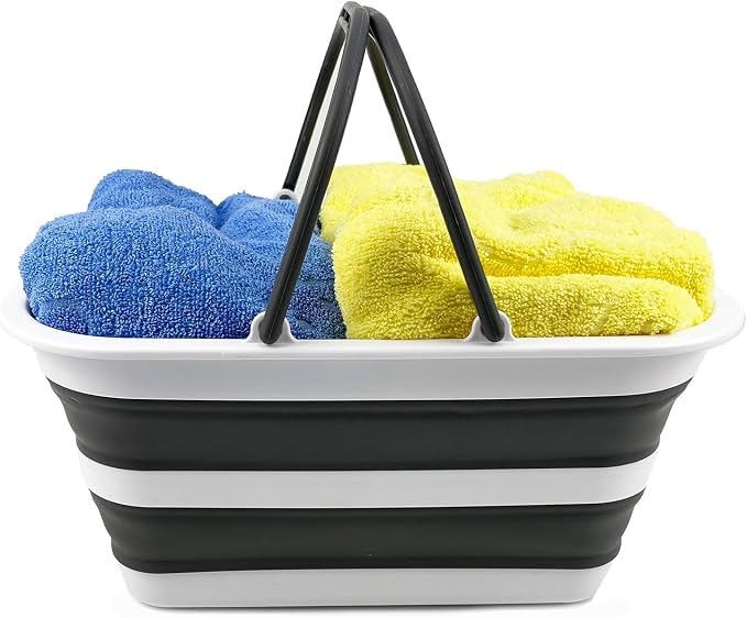 SAMMART 12L Collapsible Plastic Basket - Image 6