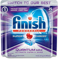Finish Quantum Max Powerball, Dishwasher Detergent Tablets, 25 Tabs by Finish