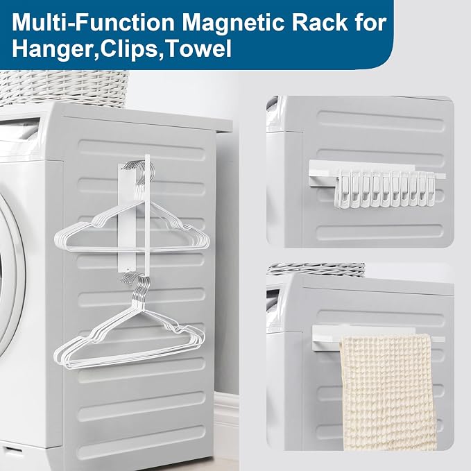 EASTTOWEST Magnetic Hanger Organizer Stacker, Clothes Hanger Storage Rack - Image 4