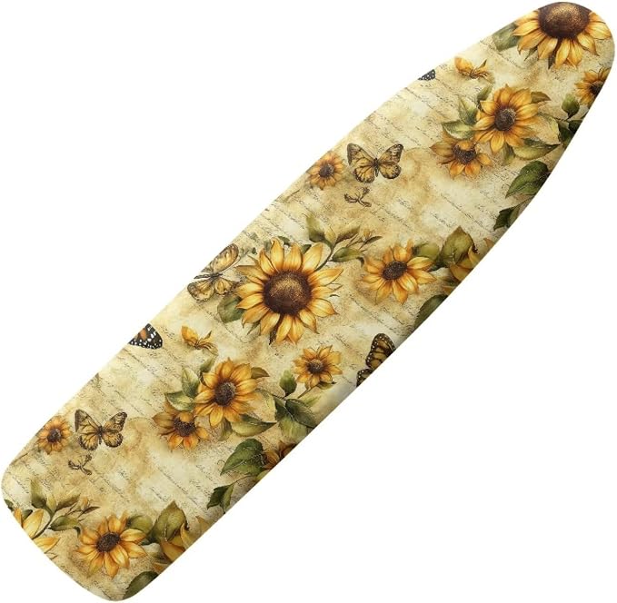 Butterfly Sunflower Ironing Board Covers by Tomeusey