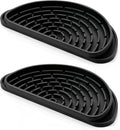 2 Pack Silicone Refrigerator Drip Tray Catcher – Universal Fridge Water and Ice by Bestongbestservicesforyou
