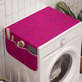 Lunarable Floral Washing Machine Organizer, Continuous Spring Tones Bold and by Lunarable