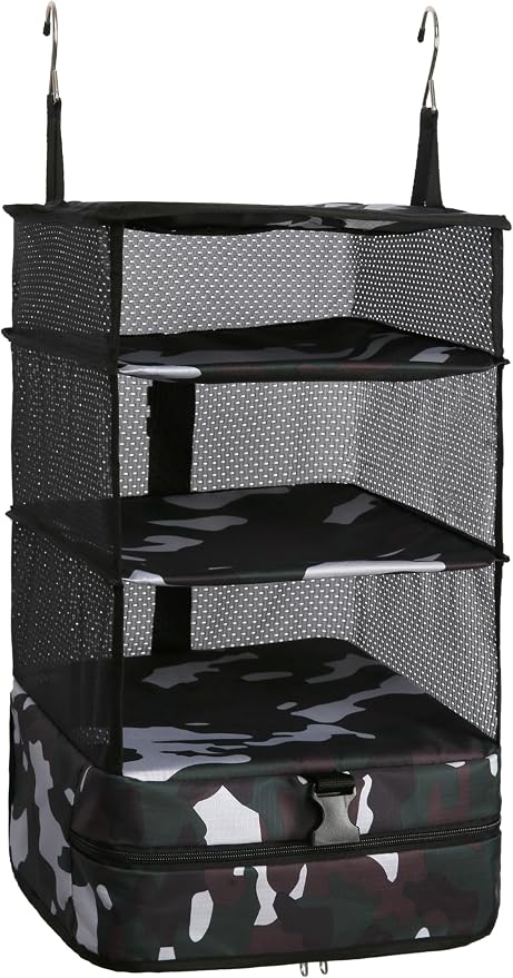 ELEZAY Hanging Packing Cubes Portable Travel Closet Collapsible Compression by ELEZAY