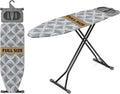 KINGBOARD Ironing Board, Metal Panel Iron Board Full Size by KINGBOARD