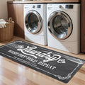 Pauwer Laundry Room Rug Runner 24"x60" Waterproof Rubber Laundry Mat Non Slip by Pauwer