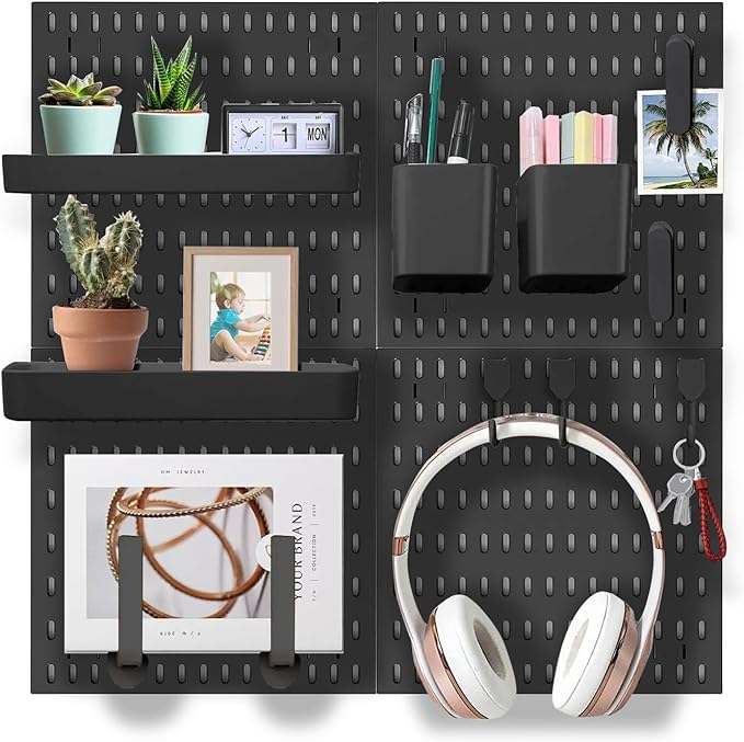 Pegboard Wall Organization Accessories Pack - Image 2