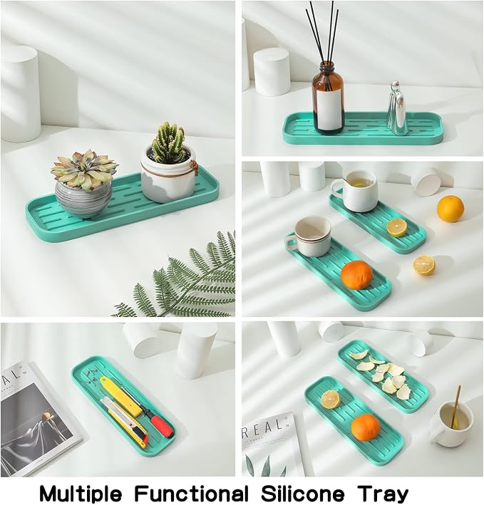 Silicone Kitchen Sink Organizer Tray - Image 5