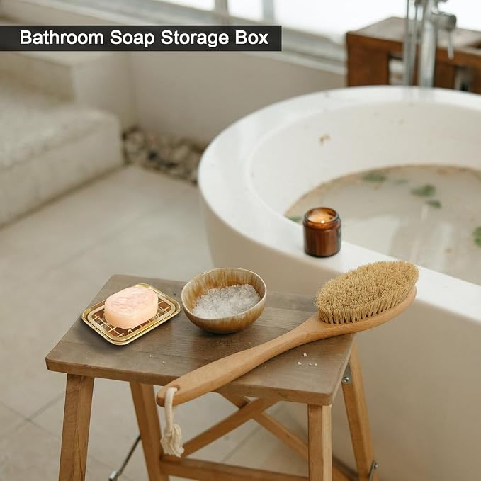 SheeChung Kitchen and Bathroom Soap Dish Tray - Image 4