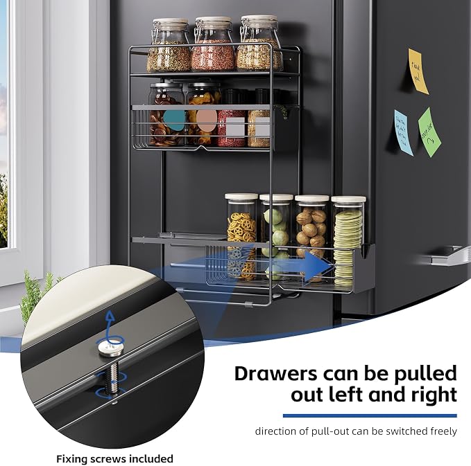 3 Tier Magnetic Shelves for Washing Machine - Image 5