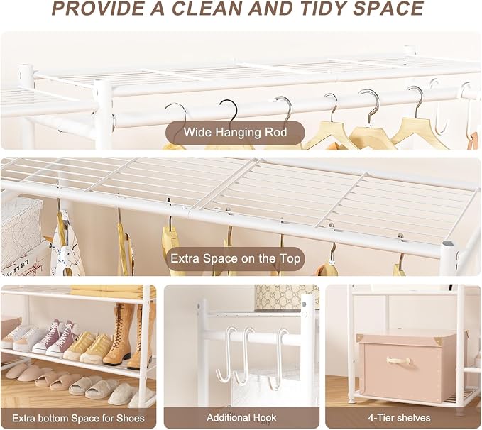 Neprock Clothing Racks for Hanging Clothes - Image 6
