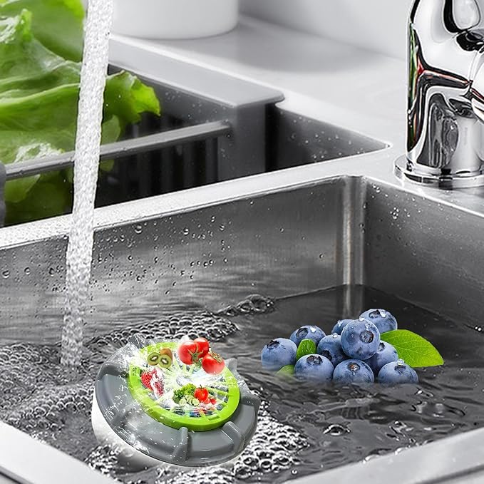 Vegetable Washing Machine, Automatic Fruit and Vegetable Cleaner, Rotatable - Image 7