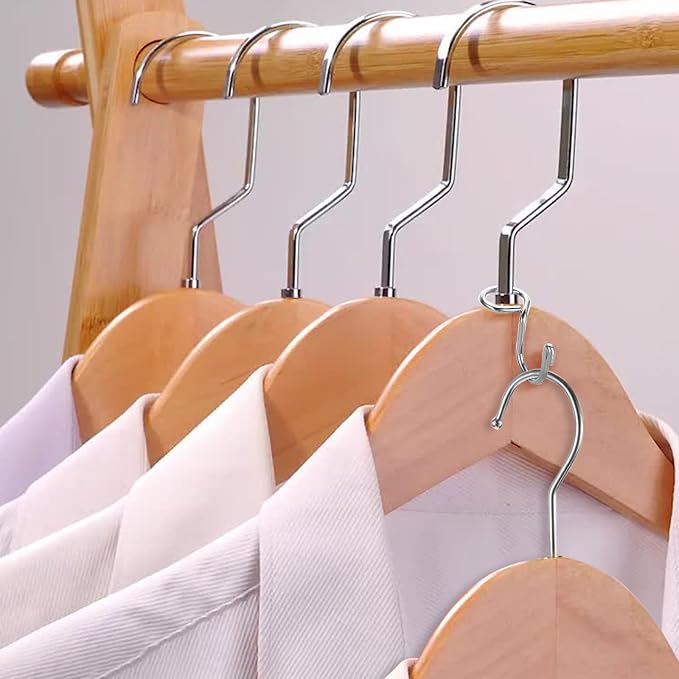 Sumnacon Hanger Hooks 30 Pcs Clothes Hanger Hook - Image 2