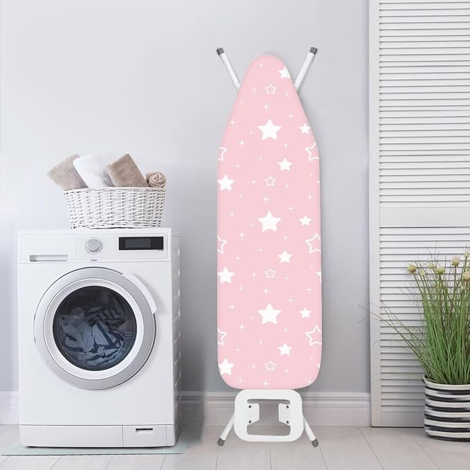 Pink Stars Ironing Board Cover - Image 3