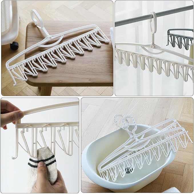 jojofuny Windproof Sock Dryer Hanger - Image 4
