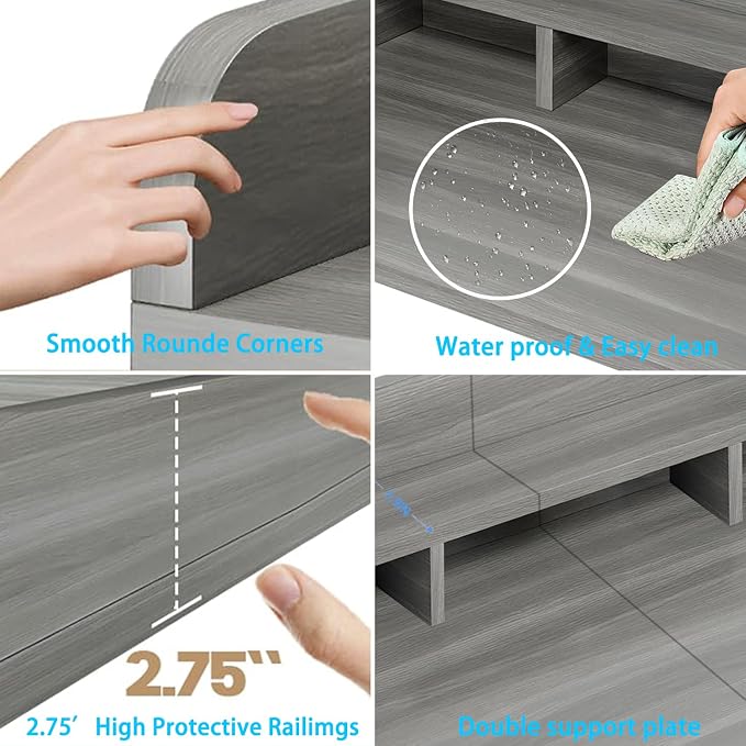 KEIKI Wooden Washer Dryer Countertop - Image 3