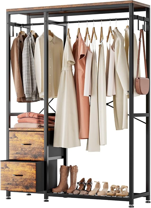 Lulive Clothes Rack, Heavy Duty Garment Rack - Image 8