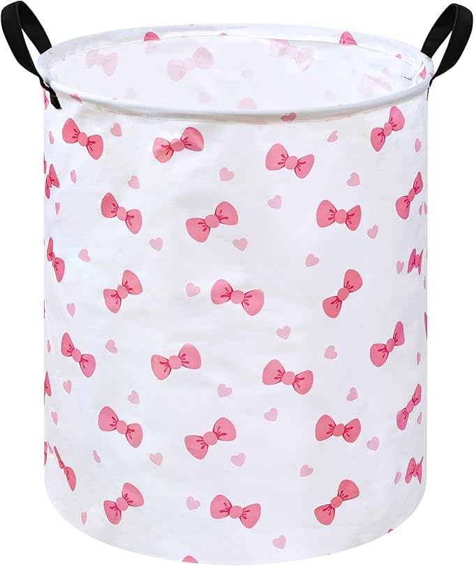 19.7" Round Kids Laundry Basket Gift Basket Storage Laundry Hamper Laundry by Unknown