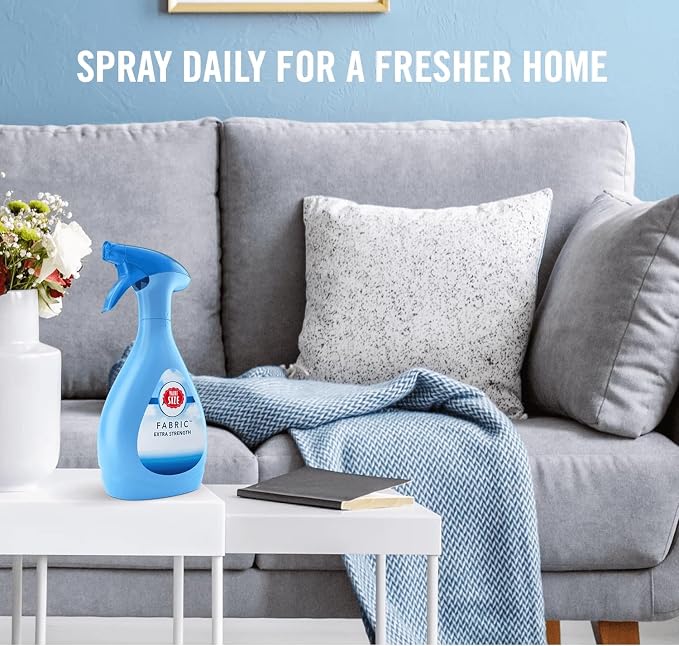 Fabric Spray Air Freshener Refill 67.6 fl oz – Extra Strength Odor Fighting - Image 2
