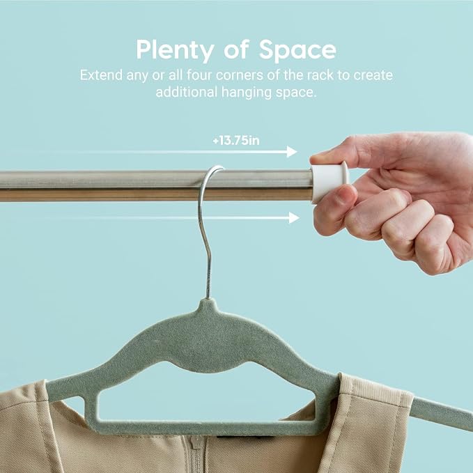 IRIS USA Foldable Drying Rack - Image 4
