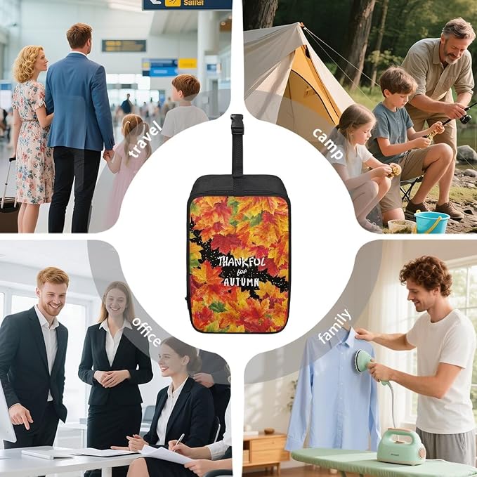 Thanksgiving Day Steam Iron Storage Bag Patterned Polyester Irons Organizer - Image 6
