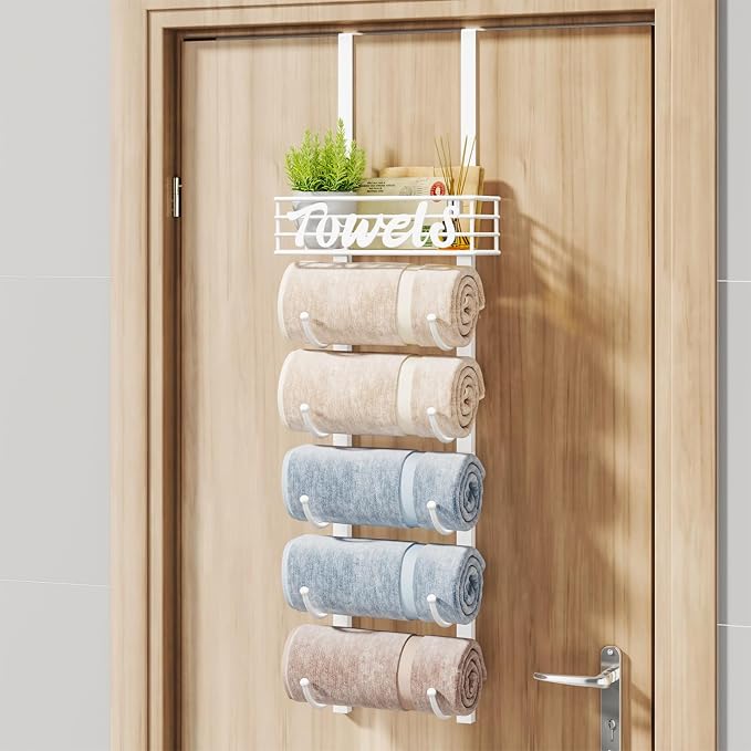 HapiRm Towel Racks for Bathroom Storage - Image 8