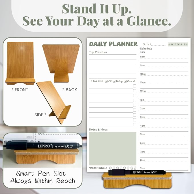 JJPRO Reusable Desktop Daily Planner - Image 4
