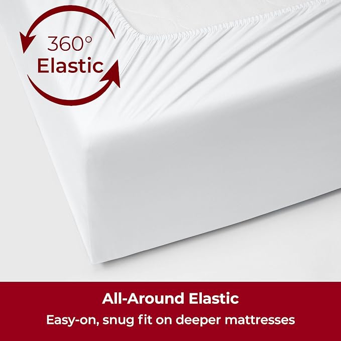 Mellanni Extra Deep Queen Sheets - Image 5