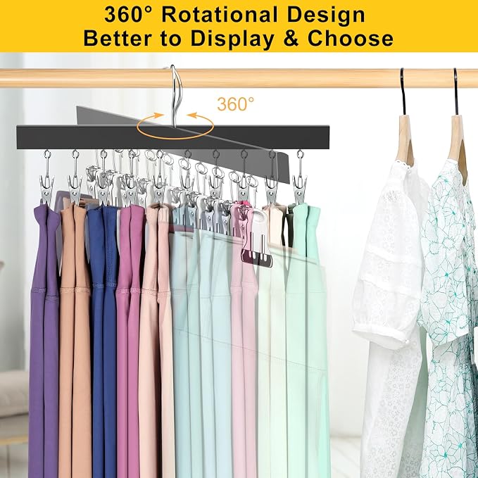 Legging Organizer for Closet, Pants Hangers - Image 2